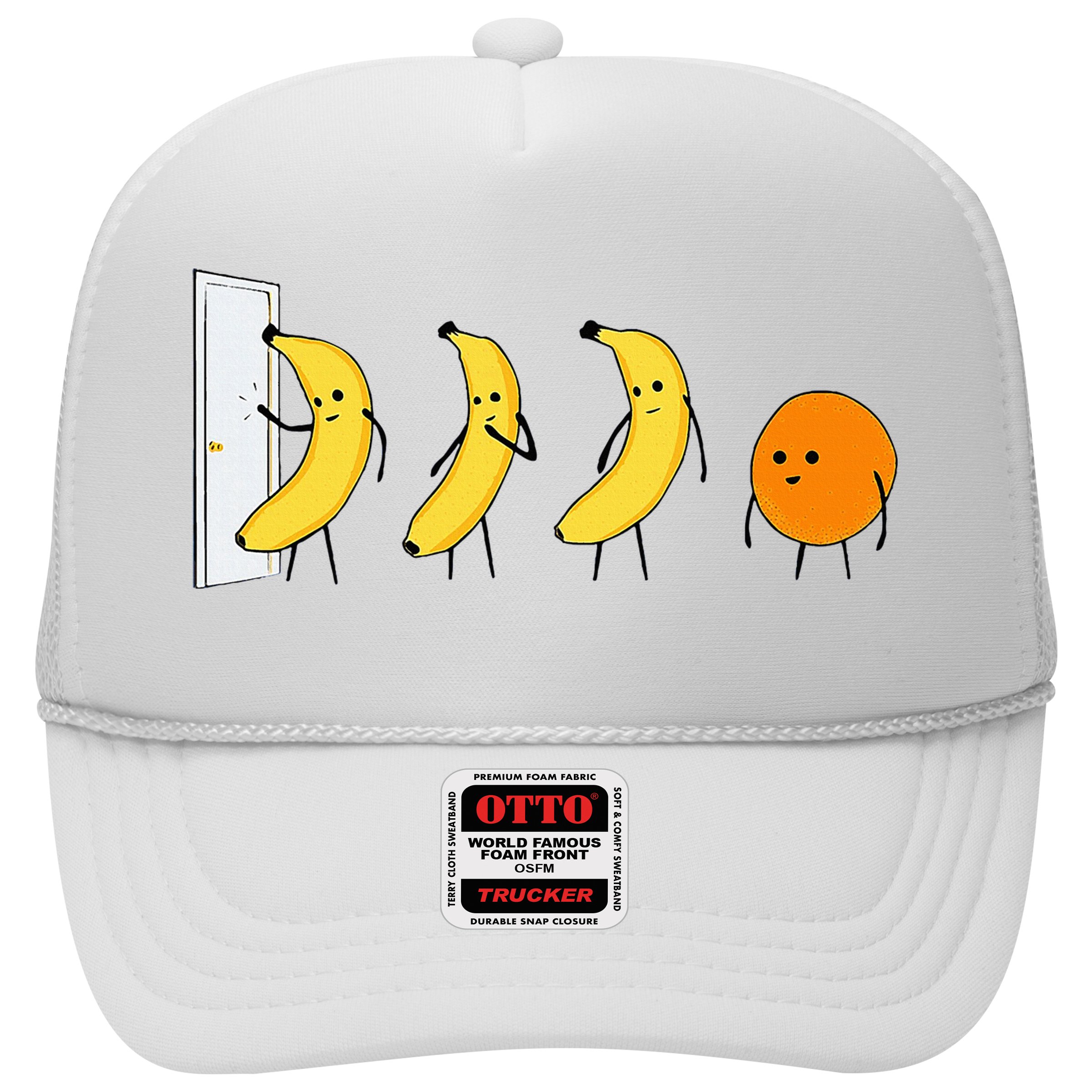 Knock Knock WhoS There Banana WhoS There Orange Hat