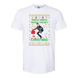 Knock Knock WhoS There Christmas Softstyle CVC T-Shirt