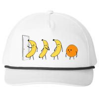 Knock Knock Whos There Banana Didnt Say Orange Snapback Five-Panel Rope Hat