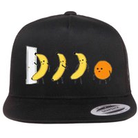 Knock Knock Whos There Banana Didnt Say Orange Flat Bill Trucker Hat