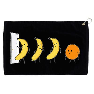 Knock Knock Whos There Banana Didnt Say Orange Grommeted Golf Towel