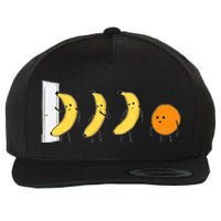 Knock Knock Whos There Banana Didnt Say Orange Wool Snapback Cap