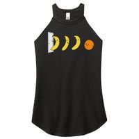 Knock Knock WhoS Here Banana WhoS Here Orange Women's Perfect Tri Rocker Tank