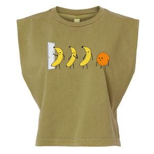 Knock Knock WhoS Here Banana WhoS Here Orange Garment-Dyed Women's Muscle Tee