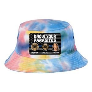 Kamala Know Your Parasites Deer Tick Dog Tick Luna Tick Tie Dye Newport Bucket Hat