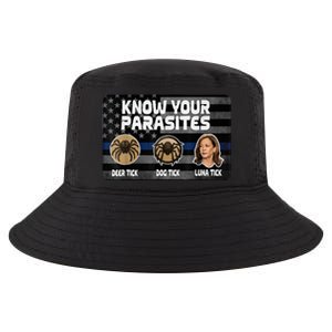 Kamala Know Your Parasites Deer Tick Dog Tick Luna Tick Cool Comfort Performance Bucket Hat