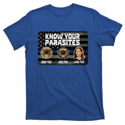 Kamala Know Your Parasites Deer Tick Dog Tick Luna Tick T-Shirt