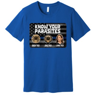 Kamala Know Your Parasites Deer Tick Dog Tick Luna Tick Premium T-Shirt