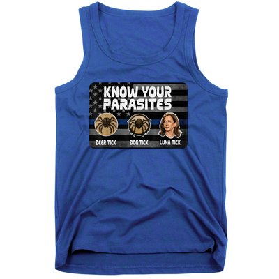 Kamala Know Your Parasites Deer Tick Dog Tick Luna Tick Tank Top