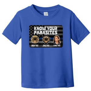 Kamala Know Your Parasites Deer Tick Dog Tick Luna Tick Toddler T-Shirt