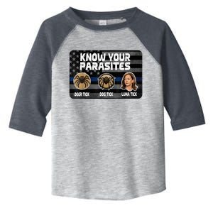 Kamala Know Your Parasites Deer Tick Dog Tick Luna Tick Toddler Fine Jersey T-Shirt