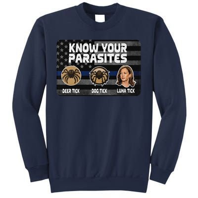 Kamala Know Your Parasites Deer Tick Dog Tick Luna Tick Gift Sweatshirt