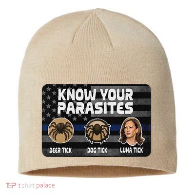 Kamala Know Your Parasites Deer Tick Dog Tick Luna Tick Gift Sustainable Beanie