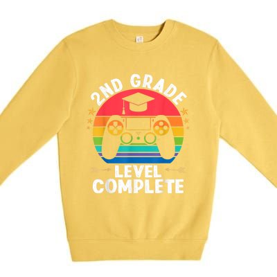 Kindergarten Level 2nd Complet Graduation Class Premium Crewneck Sweatshirt