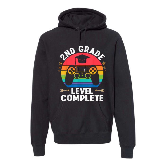 Kindergarten Level 2nd Complet Graduation Class Premium Hoodie