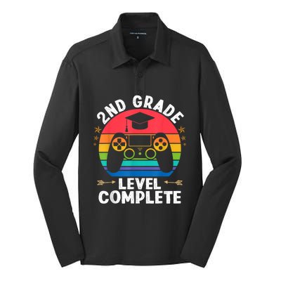 Kindergarten Level 2nd Complet Graduation Class Silk Touch Performance Long Sleeve Polo