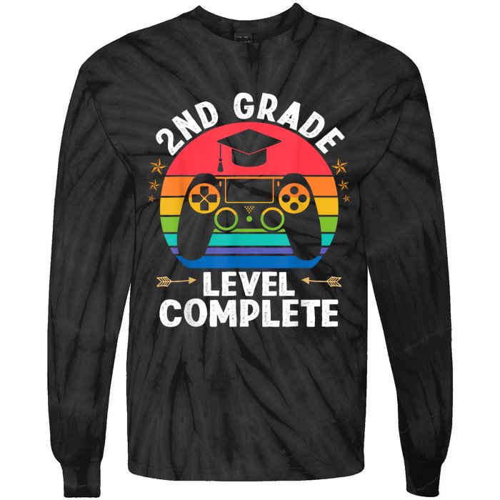 Kindergarten Level 2nd Complet Graduation Class Tie-Dye Long Sleeve Shirt