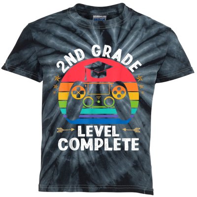 Kindergarten Level 2nd Complet Graduation Class Kids Tie-Dye T-Shirt