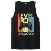 Kids Level 6 Unlocked Funny Video Gamer 6th Birthday Gift PosiCharge Competitor Tank