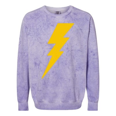 Lightning Bolt Colorblast Crewneck Sweatshirt