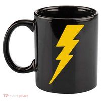 Lightning Bolt 11oz C Handle Ceramic Mug