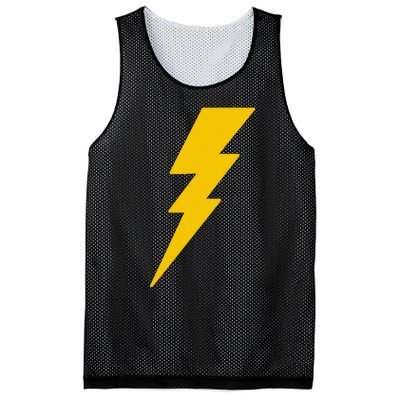 Lightning Bolt Mesh Reversible Basketball Jersey Tank