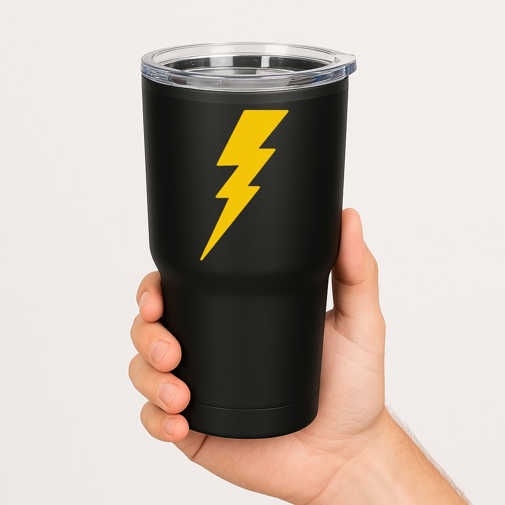 Lightning Bolt Tumbler
