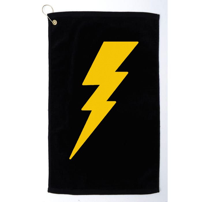 Lightning Bolt Golf Towel