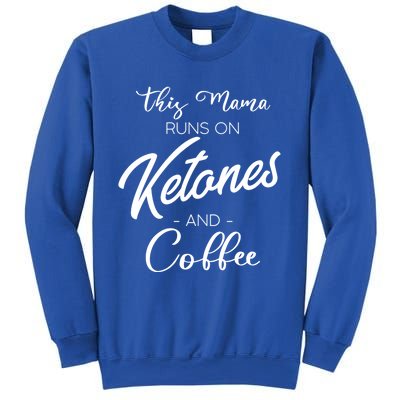 Ketogenic Low Carb Dieter Mom Coffee Fanatic Caffeine Mama Gift Sweatshirt