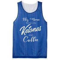 Ketogenic Low Carb Dieter Mom Coffee Fanatic Caffeine Mama Gift Mesh Reversible Basketball Jersey Tank