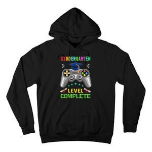 Kindergarten Level Complete Graduation Class Gamer Tall Hoodie