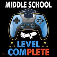 Kindergarten Level Complete Graduation Class Gamer Impact Tech Backpack