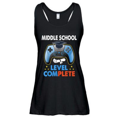 Kindergarten Level Complete Graduation Class Gamer Ladies Essential Flowy Tank