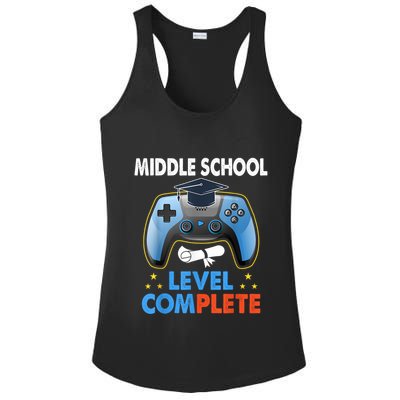 Kindergarten Level Complete Graduation Class Gamer Ladies PosiCharge Competitor Racerback Tank