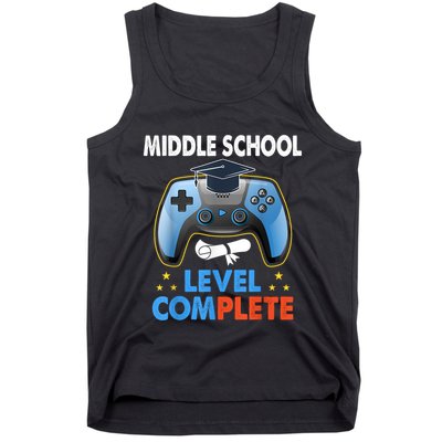 Kindergarten Level Complete Graduation Class Gamer Tank Top