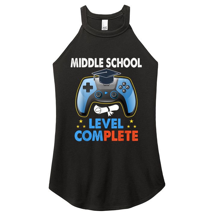 Kindergarten Level Complete Graduation Class Gamer Women's Perfect Tri Rocker Tank