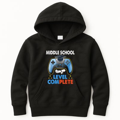 Kindergarten Level Complete Graduation Class Gamer Kids Hoodie