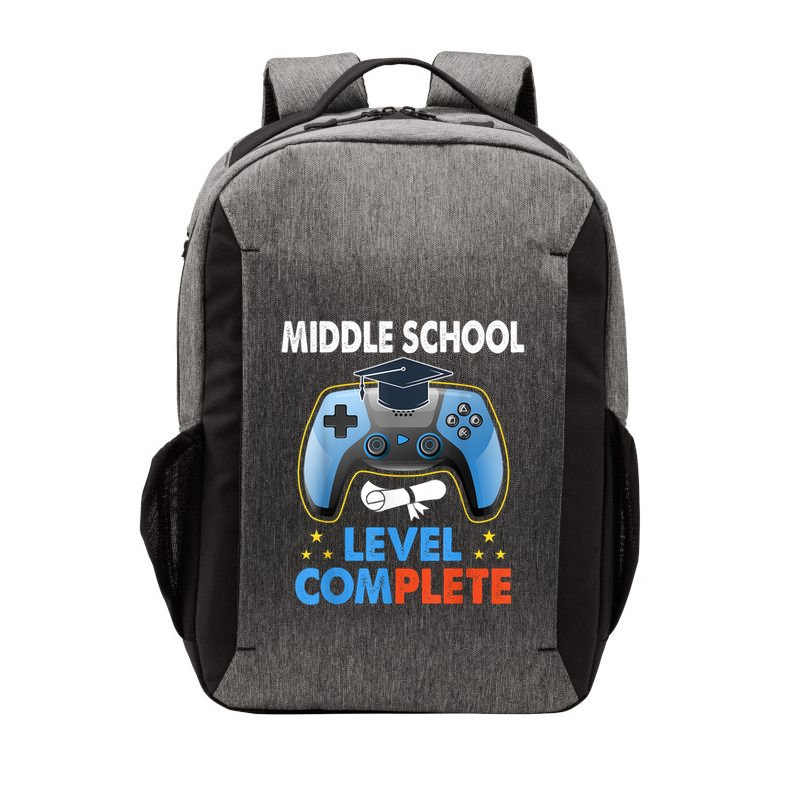 Kindergarten Level Complete Graduation Class Gamer Vector Backpack