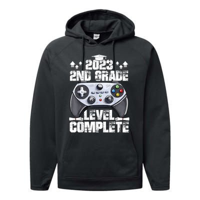 Kindergarten Level Complete Graduation Class Gamer Performance Fleece Hoodie