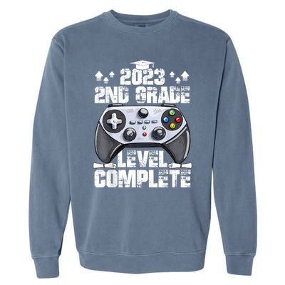 Kindergarten Level Complete Graduation Class Gamer Garment-Dyed Sweatshirt