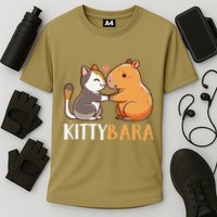 Kittybara Love Capybara Cat Performance Shirt