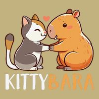 Kittybara Love Capybara Cat Performance Shirt