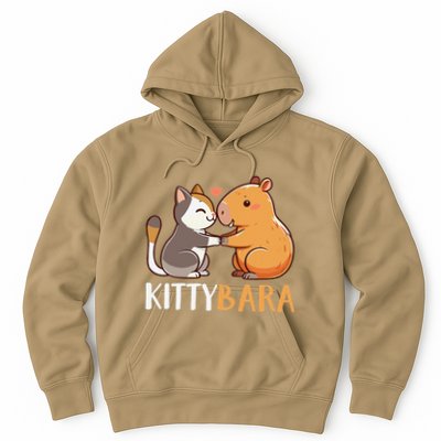 Kittybara Love Capybara Cat Hoodie