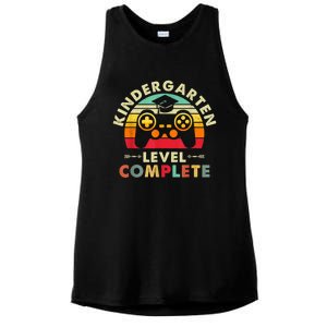 Kindergarten Level Complete Graduation Class Gamer Ladies PosiCharge Tri-Blend Wicking Tank