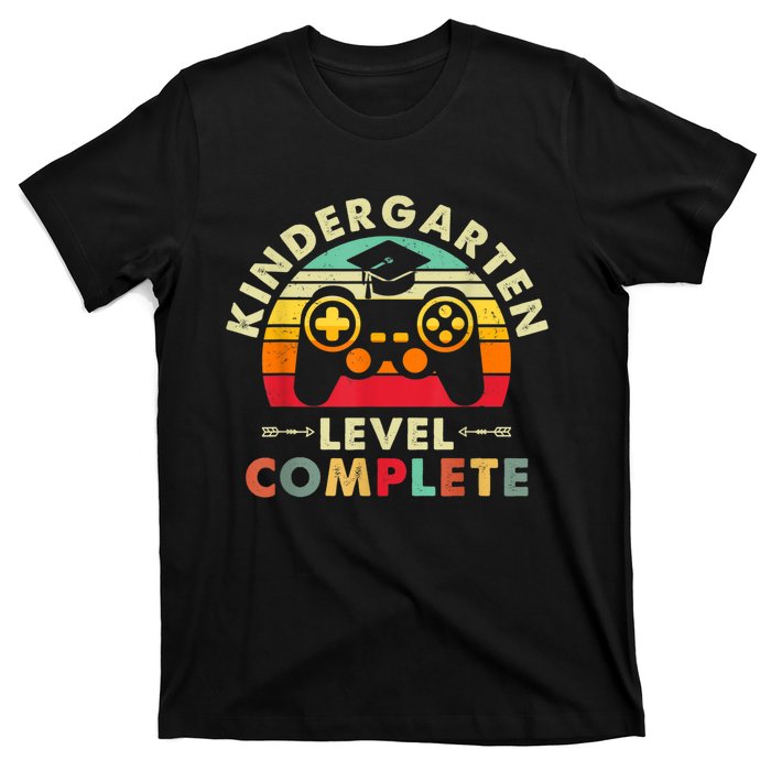 Kindergarten Level Complete Graduation Class Gamer T-Shirt