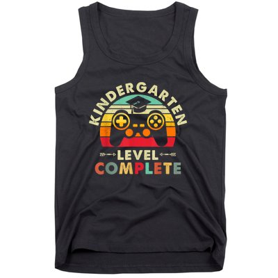 Kindergarten Level Complete Graduation Class Gamer Tank Top