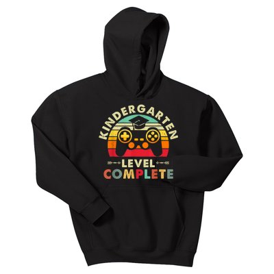 Kindergarten Level Complete Graduation Class Gamer Kids Hoodie