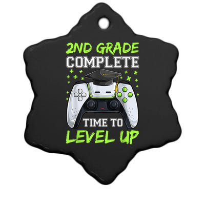 Kindergarten Level Complete Graduation Class Gamer Ceramic Star Ornament