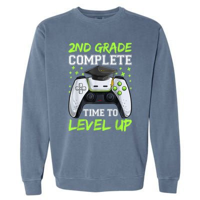 Kindergarten Level Complete Graduation Class Gamer Garment-Dyed Sweatshirt