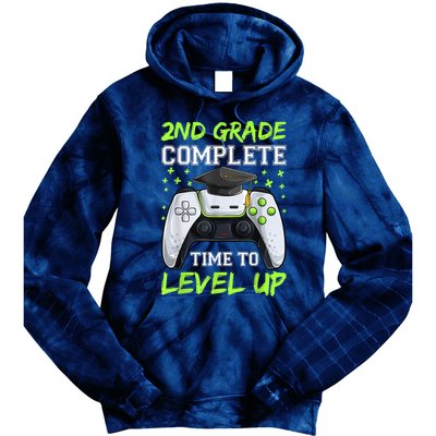 Kindergarten Level Complete Graduation Class Gamer Tie Dye Hoodie